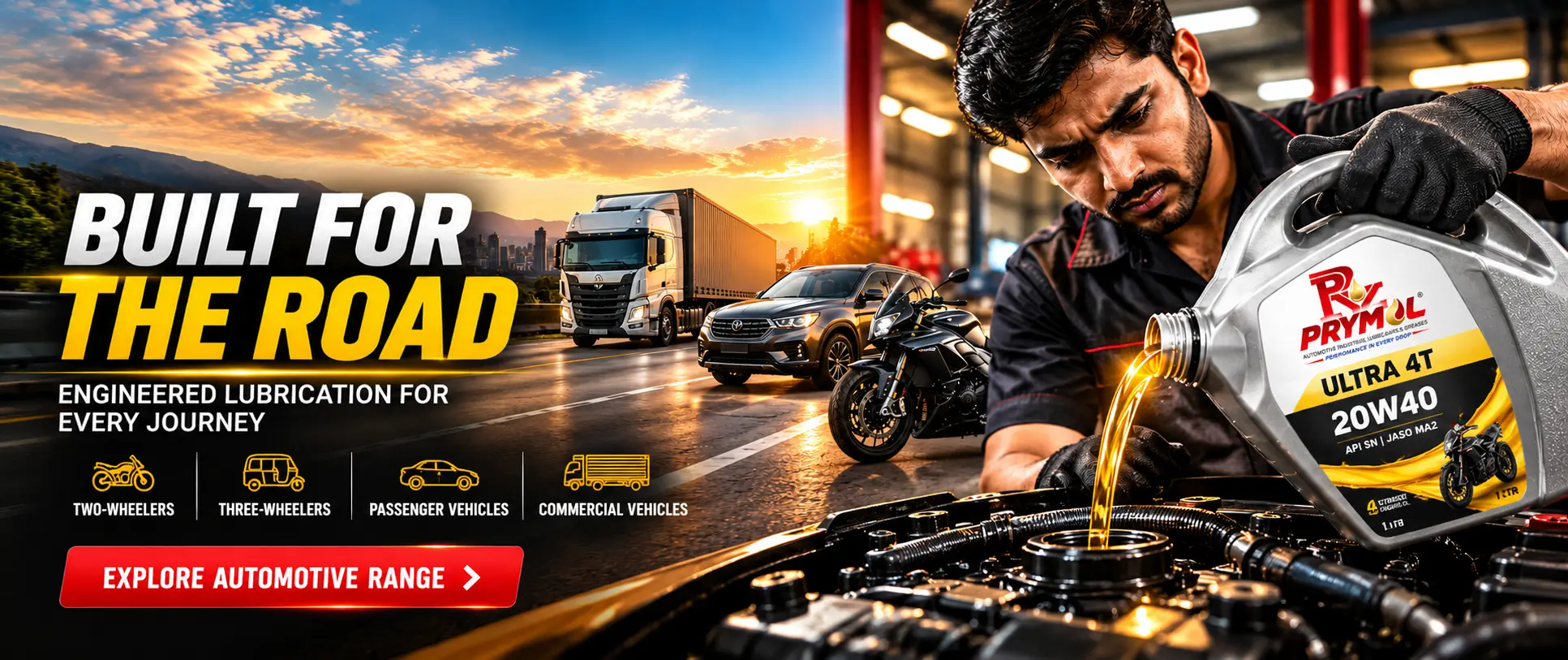 Prymical Lubricants: Built for the Road